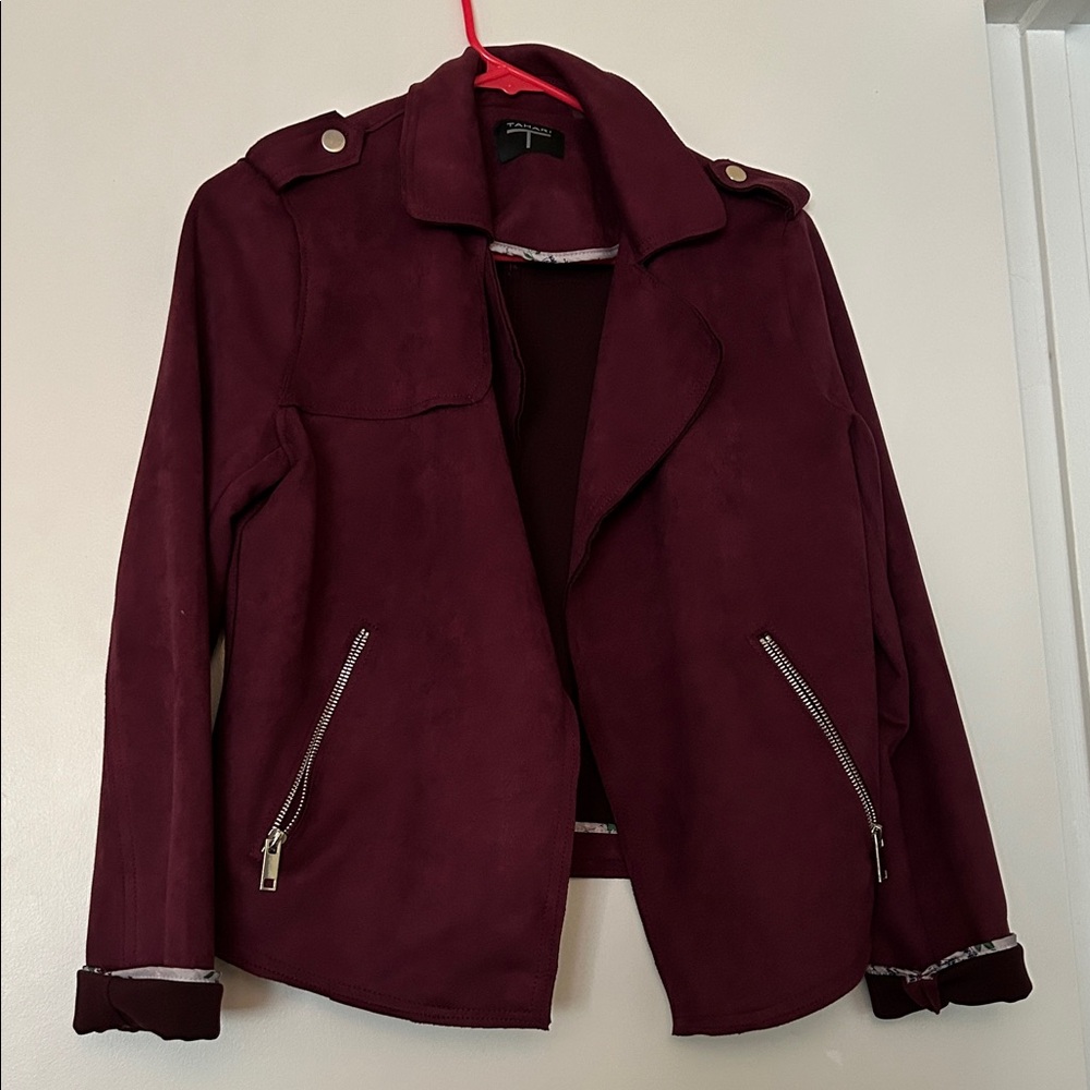 Purple Suede Jacket - image 2